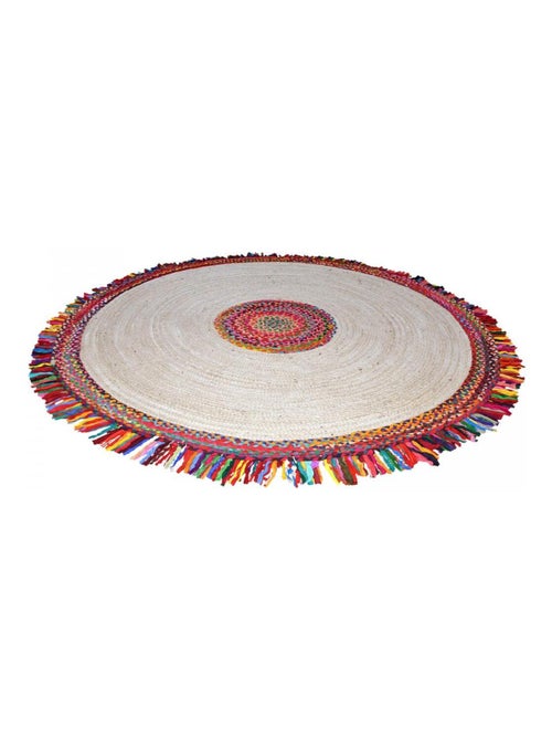 Tapis rond JT SATCH , tapis jute artisanal - Kiabi