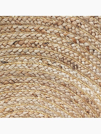 Tapis rond jute COSY'NESS