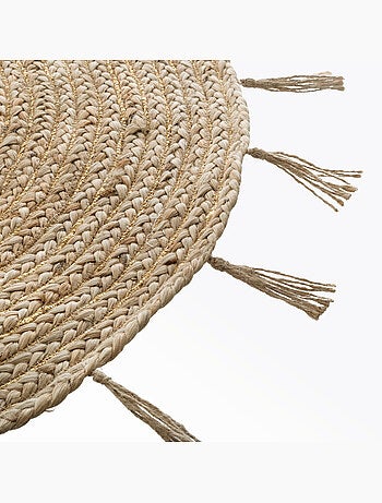 Tapis rond jute COSY'NESS