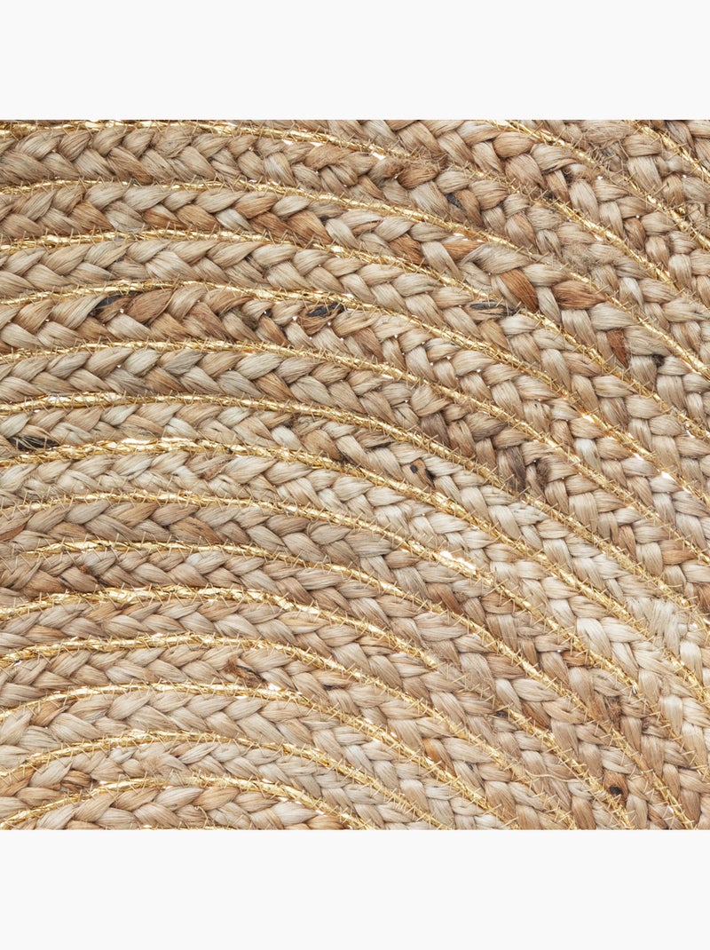 Tapis rond jute COSY'NESS Beige - Kiabi
