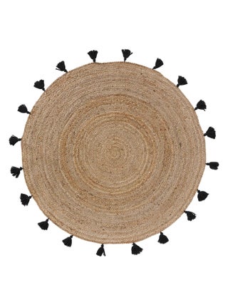 Tapis rond jute Shira