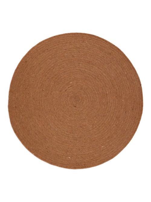 Tapis rond laine feutrée Neethu - Kiabi