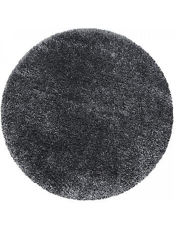 Tapis longs poils shaggy tissé motif uni UNI A