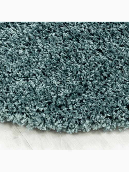 Tapis rond poils longs shaggy tissé motif uni UNI I - Kiabi Tapis rond poils longs shaggy tissé motif uni UNI I - Kiabi