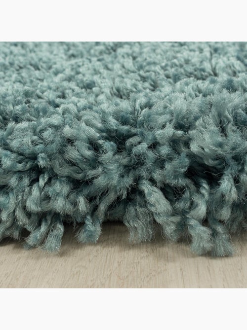 Tapis rond poils longs shaggy tissé motif uni UNI I - Kiabi Tapis rond poils longs shaggy tissé motif uni UNI I - Kiabi