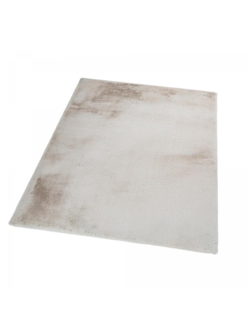 Tapis rond poils longs shaggy tufté motif uni JOUTA - Kiabi Tapis rond poils longs shaggy tufté motif uni JOUTA - Kiabi