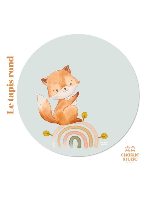 Tapis rond Renard - Kiabi