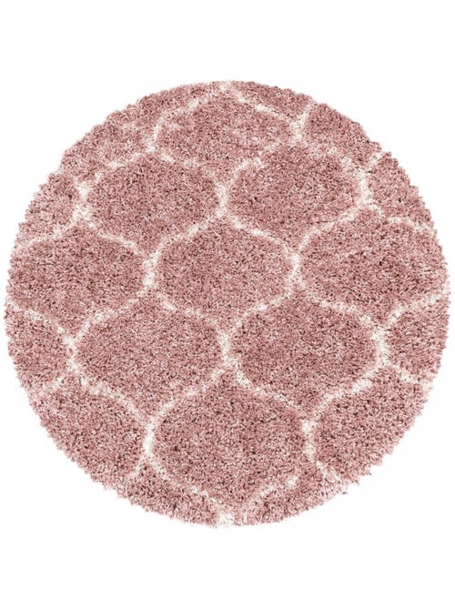 Tapis rond shaggy tissé motif scandinave SCANDINAV A - Kiabi Tapis rond shaggy tissé motif scandinave SCANDINAV A - Kiabi