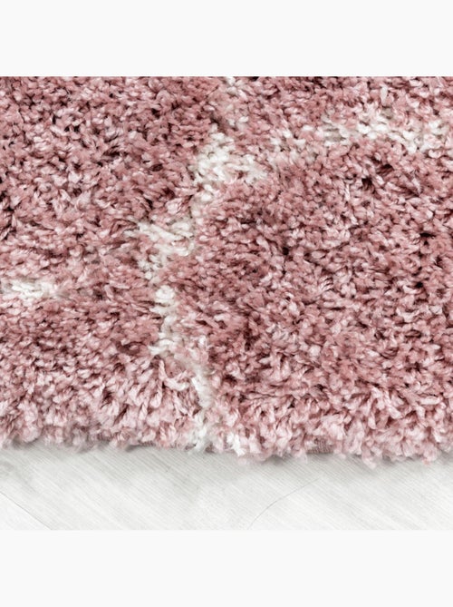 Tapis rond shaggy tissé motif scandinave SCANDINAV A - Kiabi Tapis rond shaggy tissé motif scandinave SCANDINAV A - Kiabi