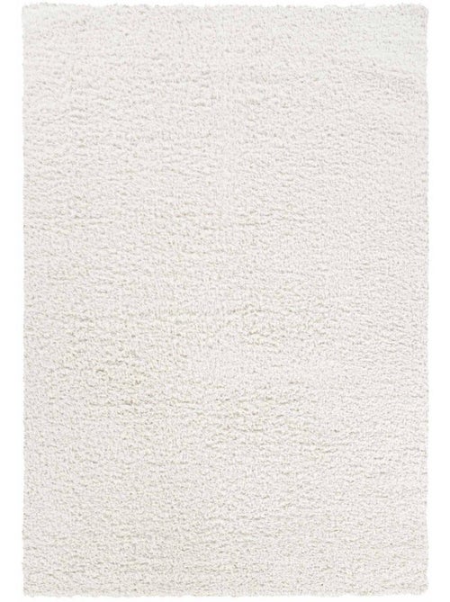 Tapis rond shaggy tissé motif uni LYN4 UNILA - Kiabi