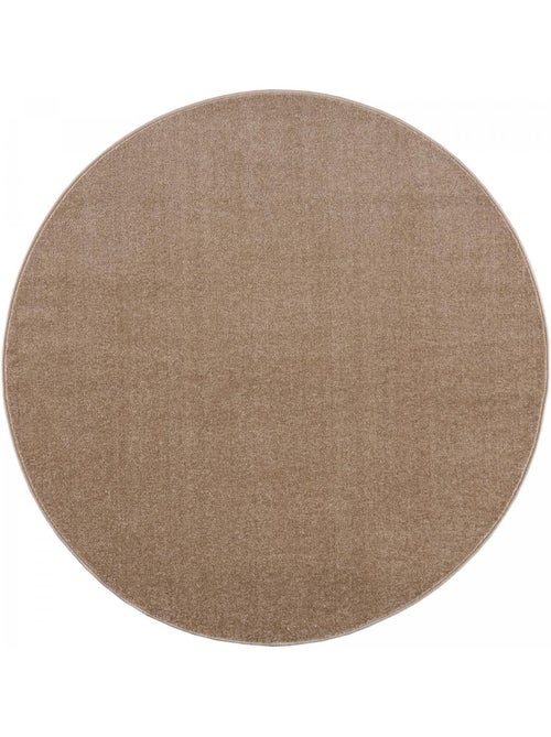 Tapis rond tissé motif uni NOSSA - Kiabi Tapis rond tissé motif uni NOSSA - Kiabi