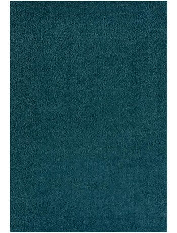 Tapis rond tissé motif uni NOSSA