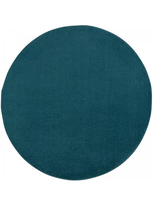 Tapis rond tissé motif uni NOSSA - Kiabi