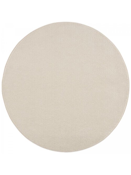 Tapis rond tissé motif uni NOSSA - Kiabi