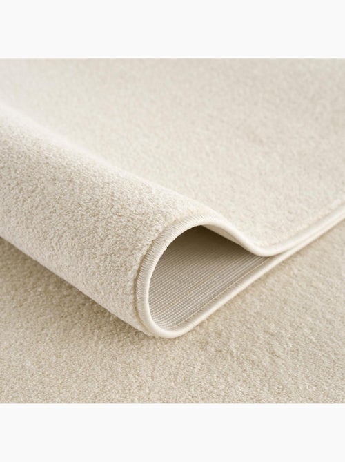 Tapis rond tissé motif uni NOSSA - Kiabi