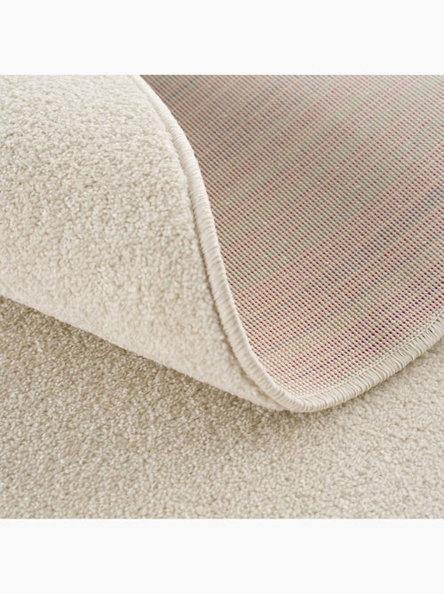 Tapis rond tissé motif uni NOSSA - Kiabi