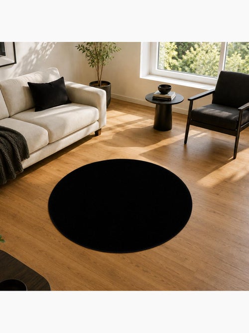 Tapis rond tissé motif uni NOSSA - Kiabi Tapis rond tissé motif uni NOSSA - Kiabi