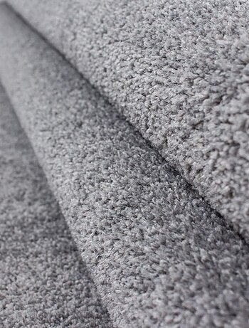 Tapis salon et chambre tissé motif uni SOULA