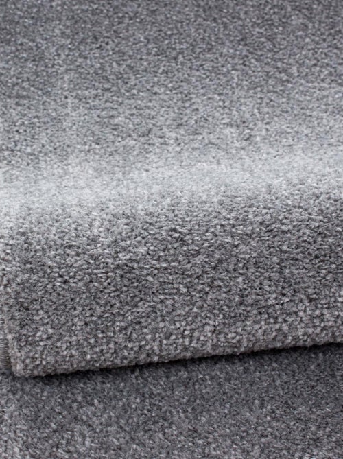 Tapis rond tissé motif uni SOULA - Kiabi