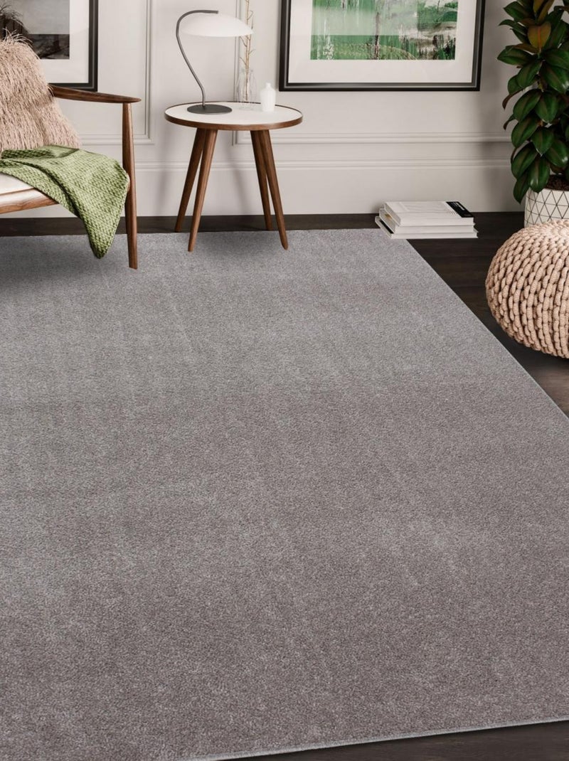 Tapis rond tissé motif uni SOULA Beige - Kiabi