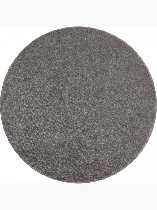 Tapis rond tissé motif uni soula - Kiabi Tapis rond tissé motif uni soula - Kiabi