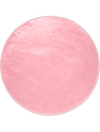 Tapis rond velours uni Collection Louna