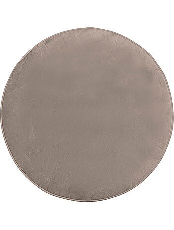 Tapis rond velours uni Collection Louna