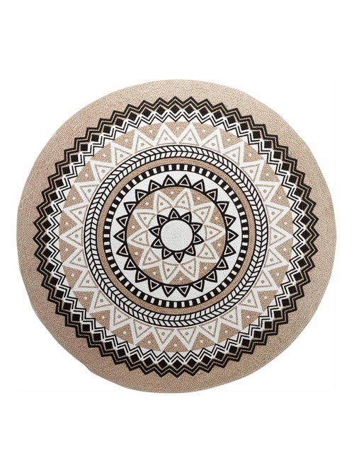 Tapis rond Yaba - Kiabi