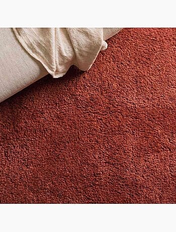 Tapis rouge marsala 100x150cm