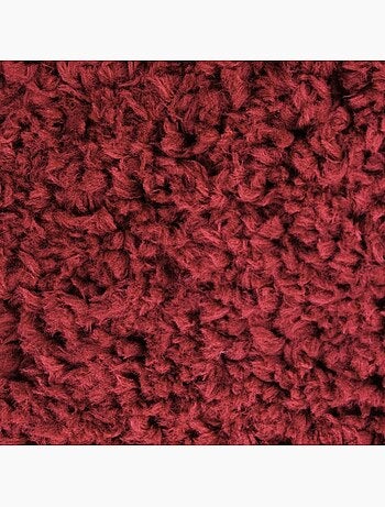 Tapis rouge marsala 100x150cm