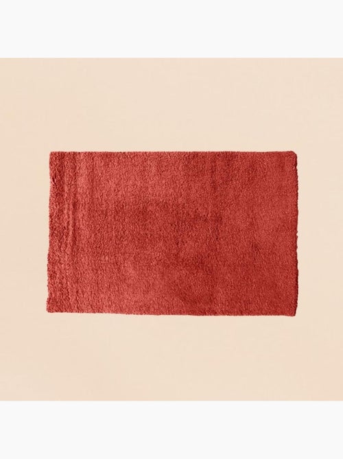 Tapis rouge marsala 100x150cm - Kiabi
