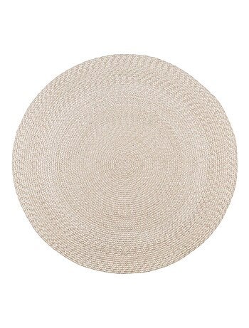 Tapis sable et rond en plastique 100% recyclé Ø - House Nordic