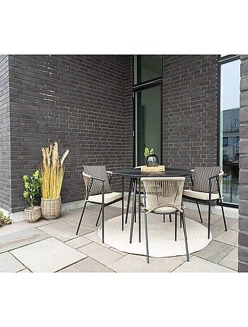 Tapis sable et rond en plastique 100% recyclé Ø - House Nordic