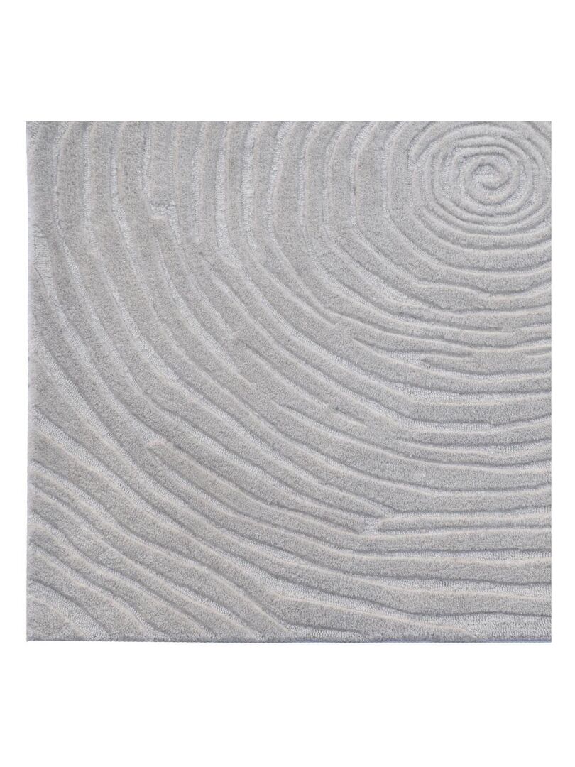 Tapis salon Fait main AZUR Beige 120x170 en laine Care&Fair