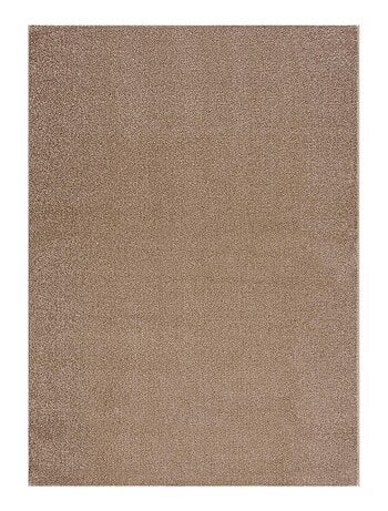 Tapis salon 120x170 CULHAM Beige OEKO TEX idéal pour le salon