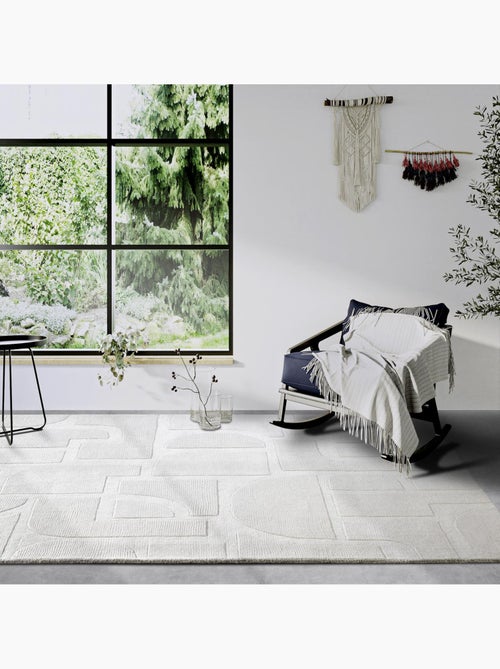 Tapis salon alexis, motif géométrique - Kiabi Tapis salon alexis, motif géométrique - Kiabi