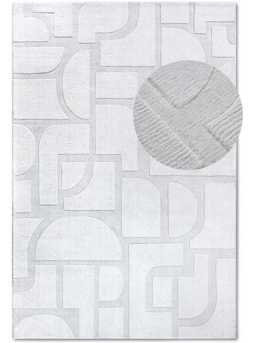 Tapis salon alexis, motif géométrique - Kiabi Tapis salon alexis, motif géométrique - Kiabi