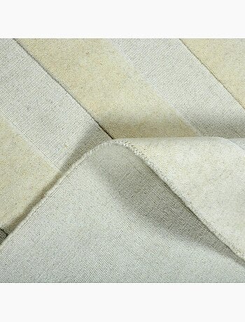 Tapis salon et chambre fait à la main en laine motif uni BANDA