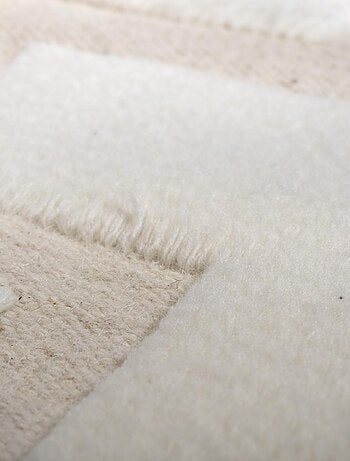 Tapis salon calista en laine fait main