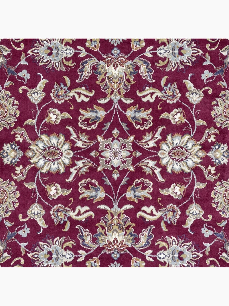 Tapis salon caracci, oriental Rouge - Kiabi