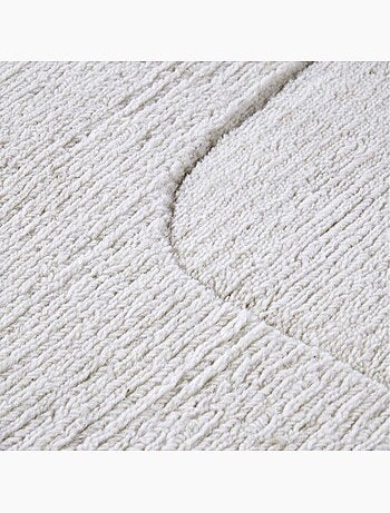Tapis salon charlotte, motif géométrique