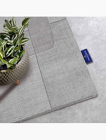 Tapis salon charlotte, motif géométrique