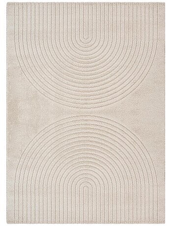 Tapis salon DEMILU Tapis doux en relief