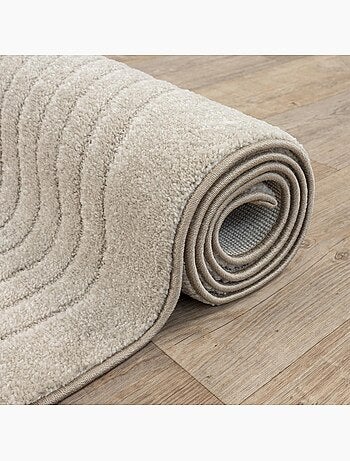 Tapis salon DEMILU Tapis doux en relief