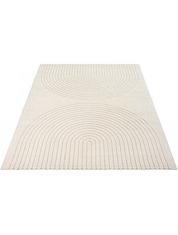 Tapis salon DEMILU Tapis doux en relief