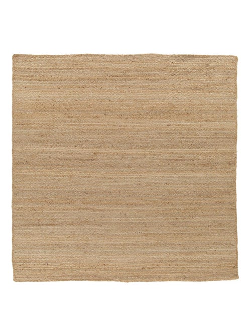 Tapis salon et chambre en jute motif faux uni NORVO - Kiabi