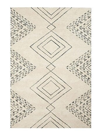 Tapis salon et chambre fait à la main en laine HARITAGE