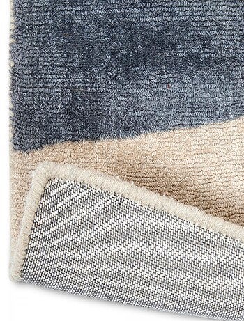 Tapis salon et chambre fait à la main en laine motif abstrait PAPYA