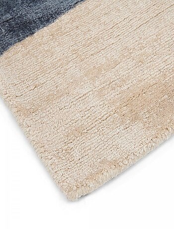 Tapis salon et chambre fait à la main en laine motif abstrait PAPYA