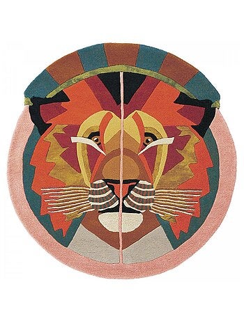 Tapis salon et chambre fait à la main en laine motif fresque ZODIAC